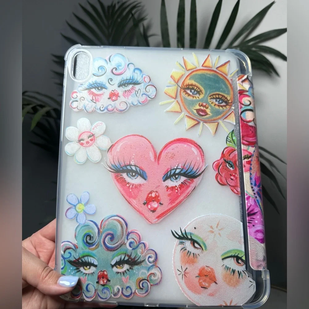 NWT Whimsical Celestial Apple IPad 16 Tablet Case